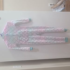 Girls zip up sleepwear 6/6x